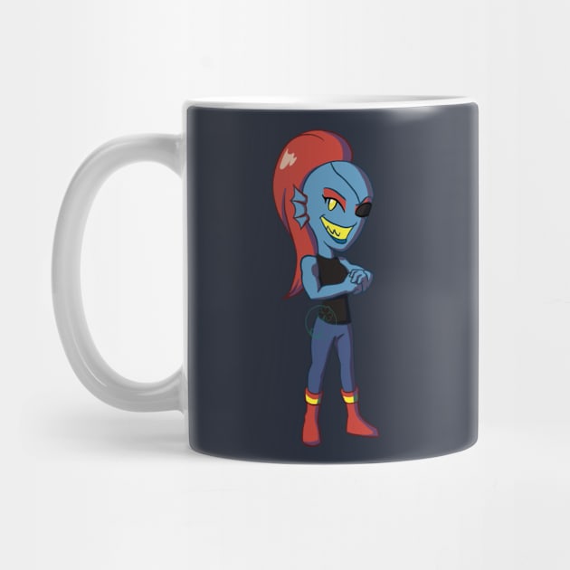 Undyne by JuditangeloZK